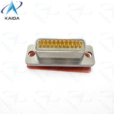 Receptor hermético de la serie J29M con 21 caparazón de metal de contacto y acabado de níquel J29M-21TJH