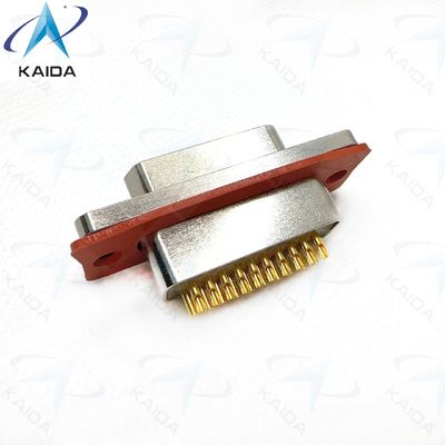 Receptor hermético de la serie J29M con 21 caparazón de metal de contacto y acabado de níquel J29M-21TJH