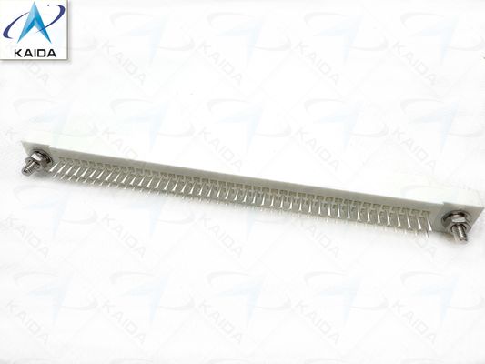 Conectores de receptáculo de plástico y estante metálico rectangular para aplicaciones industriales y de alta resistencia