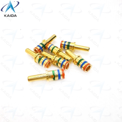 Encuentre los conectores de pinza masculinos perfectos de la serie D38999 para sus requisitos。M39029/58-365.12# Pin Contact.Cooper Alloy con Revestimiento Dorado.