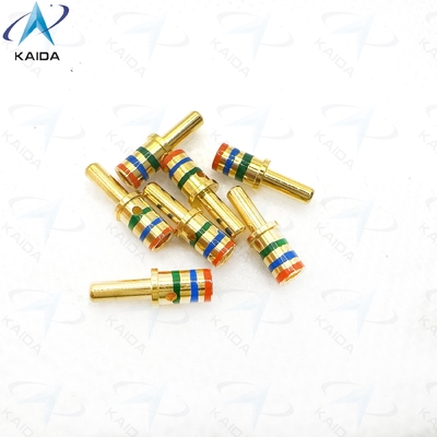 Encuentre los conectores de pinza masculinos perfectos de la serie D38999 para sus requisitos。M39029/58-365.12# Pin Contact.Cooper Alloy con Revestimiento Dorado.