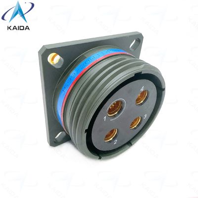 Resistencia 500 ciclos de Cadmio verde de oliva para un rendimiento duradero.Receptacle de embotellado epoxi personalizado de la serie D38999.D38999/20WJ14SN-H