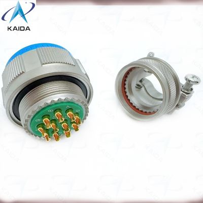 MIL-DTL-38999 Serie III 11 Contactos Tipo de contacto de soldadura para condiciones extremas y entornos exigentes.D38999/26FF11PN-H +M85049/38-19N.8D5&TV06 Serie.Níquel sin electro.