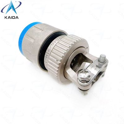 D38999/26MC98PN-H+M85049 91-13M  Compuesto KAIDA  Amphneol  Conector de la serie TV militar  fabricación  pines de soldadura con contracarcasa de abrazadera