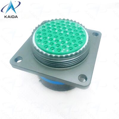 Conector Circular MIL DTL 38999 Serie Ⅰ Acabado de Carcasa de Cadmio Verde Oliva con Tipo de Contacto de Crimpado para Rendimiento. MS27656T23B55SN