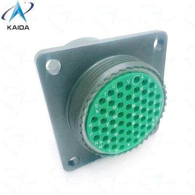 Conector Circular MIL DTL 38999 Serie Ⅰ Acabado de Carcasa de Cadmio Verde Oliva con Tipo de Contacto de Crimpado para Rendimiento. MS27656T23B55SN