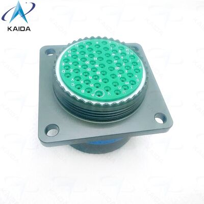 Conector Circular MIL DTL 38999 Serie Ⅰ Acabado de Carcasa de Cadmio Verde Oliva con Tipo de Contacto de Crimpado para Rendimiento. MS27656T23B55SN