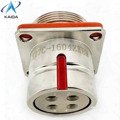 4 Número de contactos Conector eléctrico circular Número de parte Y27C1604ZKBM.Conector circular empuje-tirar
