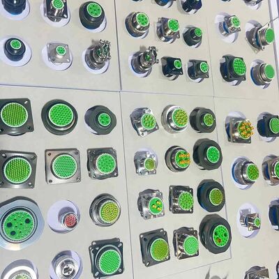 Conector de alto rendimiento duradero para el sector aeroespacial con conector circular Ms3112e14-19s de concha recta