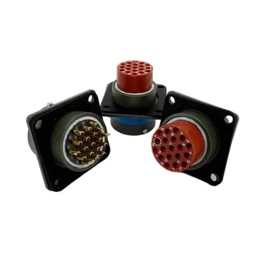 Conector confiable con estilo de montaje de cable resistente Ms3112e14-19s Conector eléctrico aeroespacial