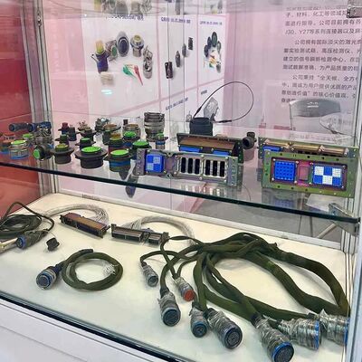 Conector aeroespacial con diseño robusto y montaje de cable premium Ms3112e14-19s Conector eléctrico