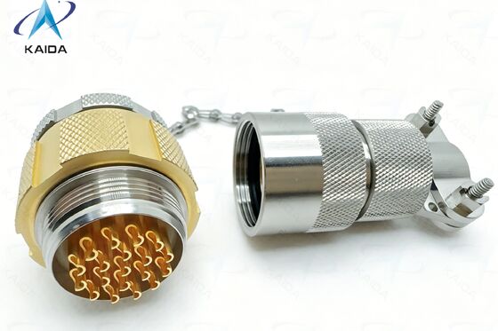 Conectores herméticos personalizados. Baja tasa de fuga. Acero inoxidable pasivado.220-06E16-19PN.