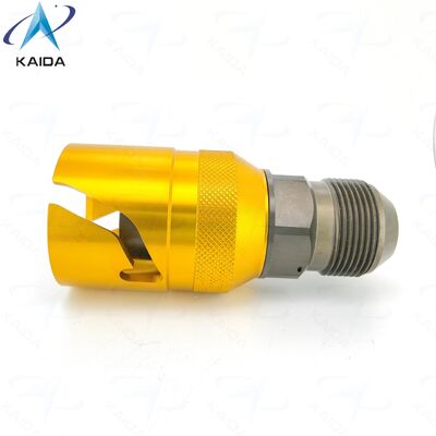 Conectores de fluido de bayoneta de aleación de aluminio anodizado duro de la serie KK.KK12-T-R-A03 Alternativa para el conector de enfriamiento líquido Jonhon TSA-12T02RALJM.