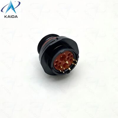 Conector eléctrico circular de 55 °C a 175 °C con corriente nominal de 5 A que ofrece conexiones eléctricas consistentes y duraderas