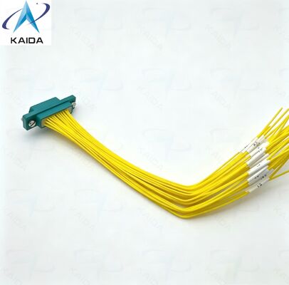 Conector Eléctrico Micro-Rectangular Serie CDbF 33 Pines 150mm. CDBF-33T-15CM. Enchufe Macho (con contactos de pin)